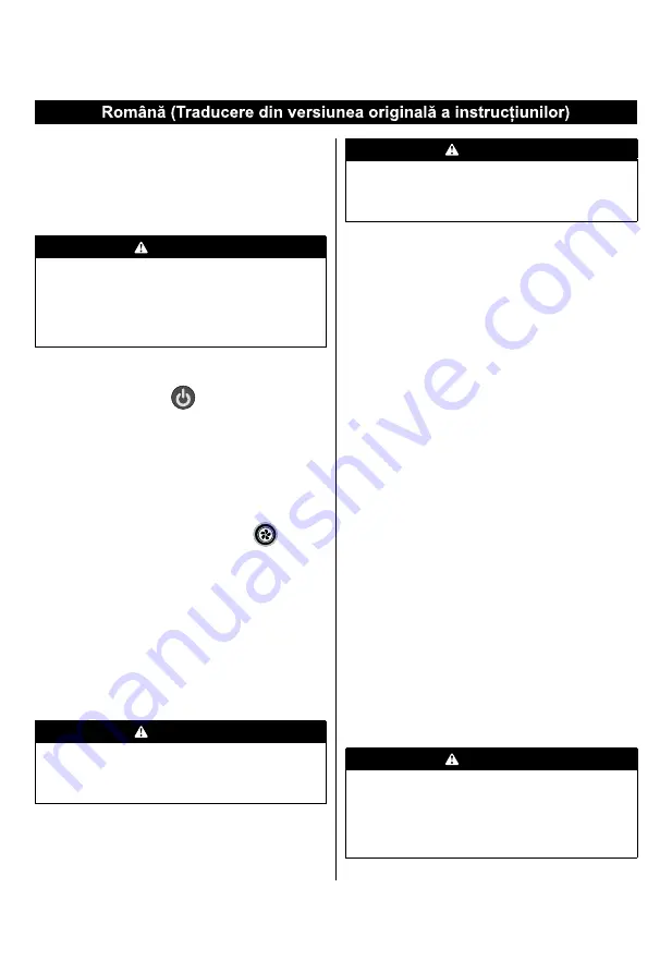 GreenWorks Tools 2400407 User Manual Download Page 118