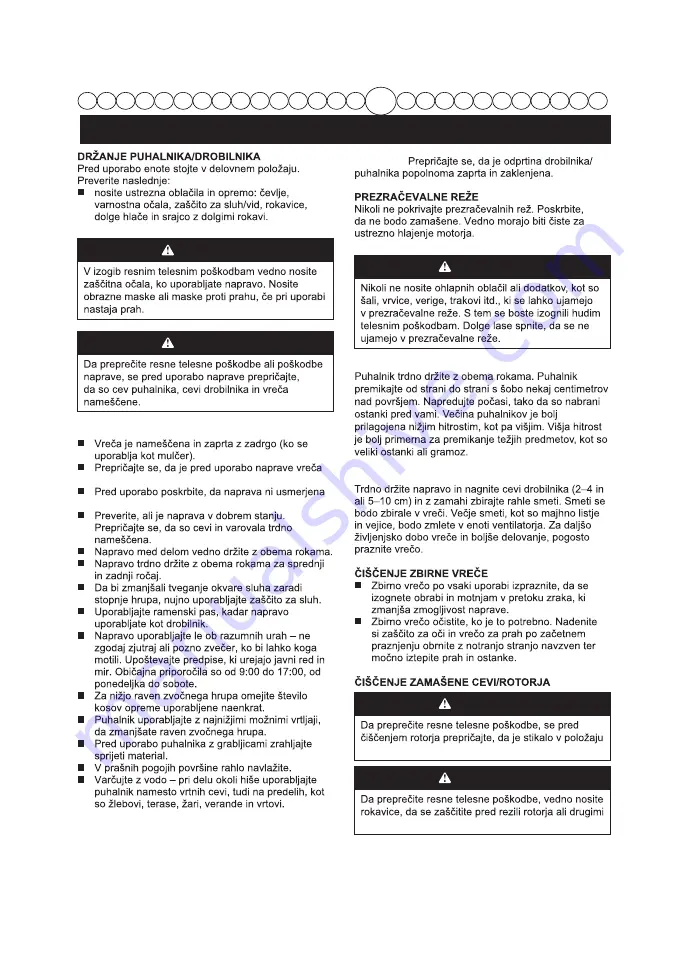 GreenWorks Tools 2402707 User Manual Download Page 63