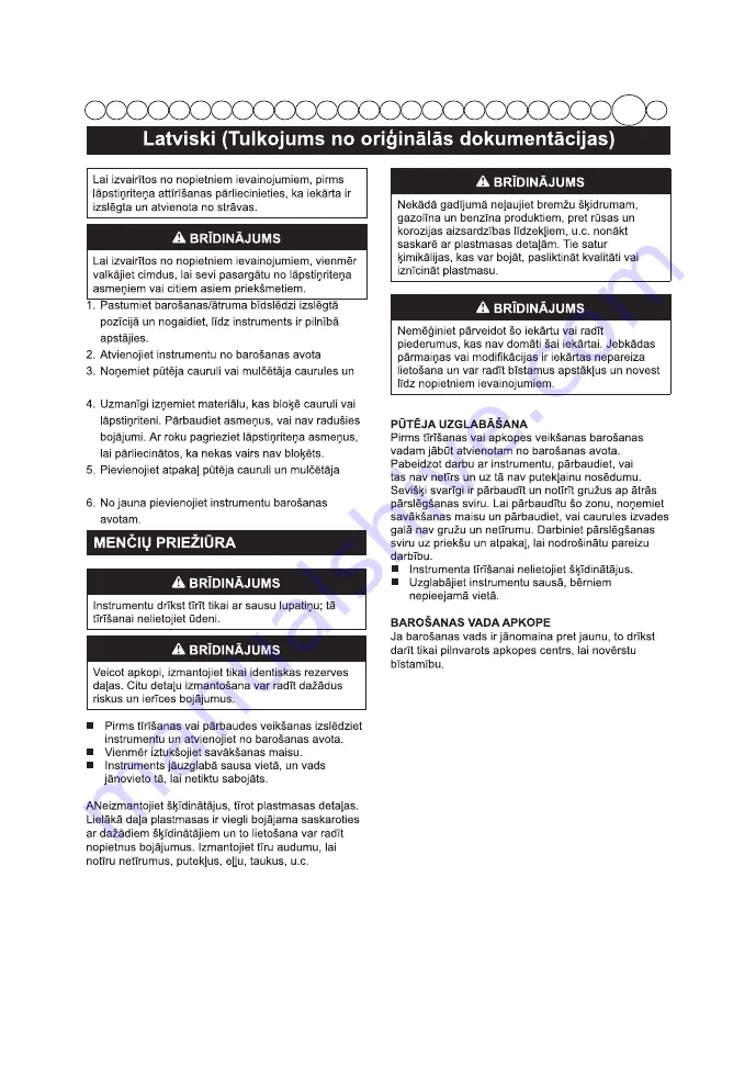 GreenWorks Tools 2402707 User Manual Download Page 103