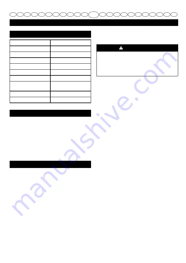 GreenWorks 2200607 User Manual Download Page 101