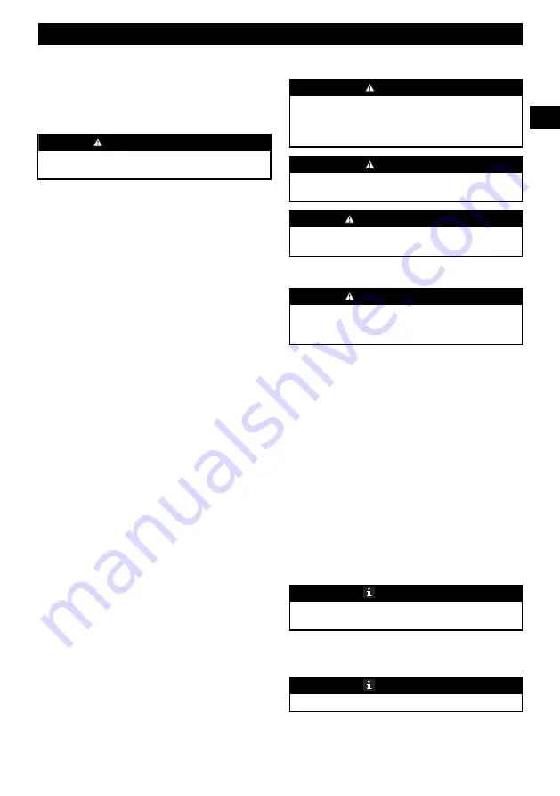 GreenWorks 2205407 Operator'S Manual Download Page 102