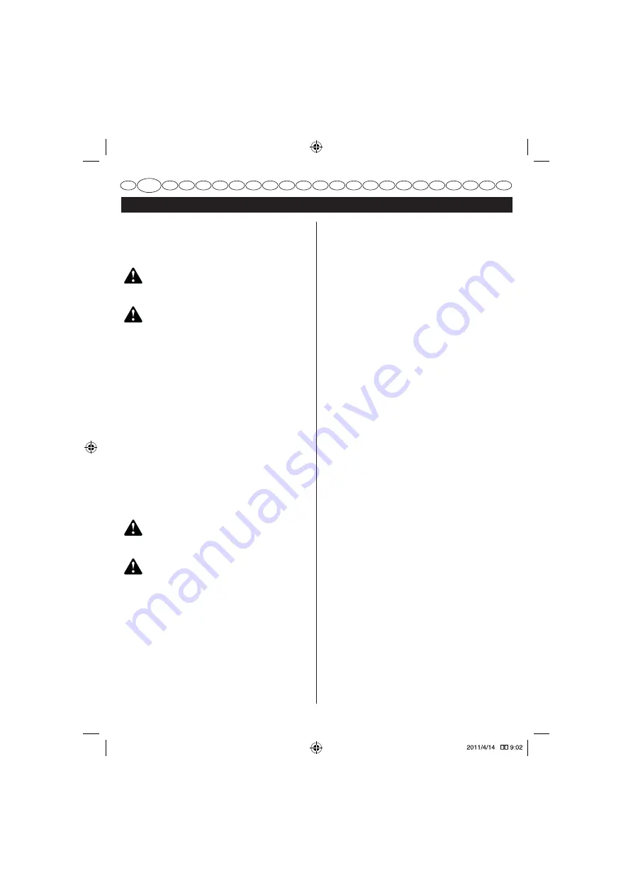 GreenWorks 27017 User Manual Download Page 16