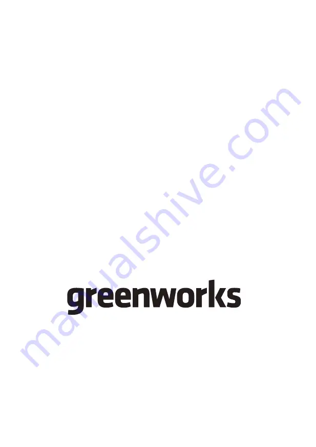 GreenWorks 27022 Owner'S Manual Download Page 25