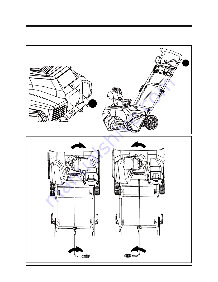 GreenWorks 40V 20'' Cordless Snow Thrower 2600200 Скачать руководство пользователя страница 13