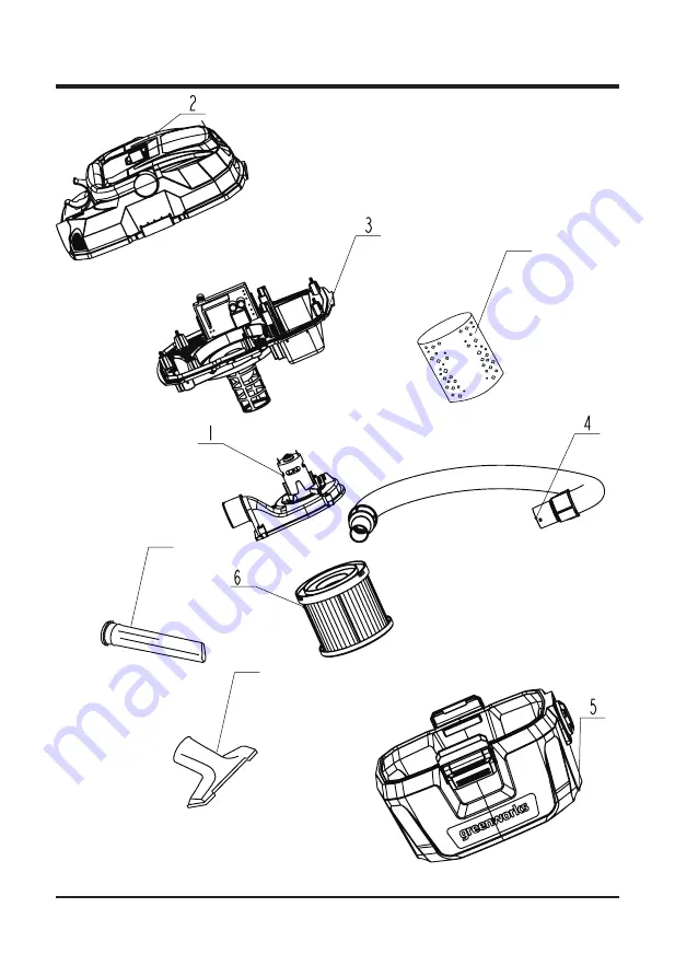 GreenWorks BVU24211 Owner'S Manual Download Page 25