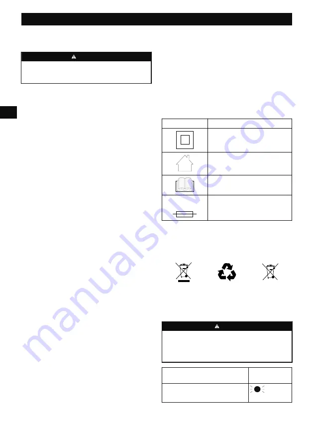 GreenWorks G40B2 Operator'S Manual Download Page 71