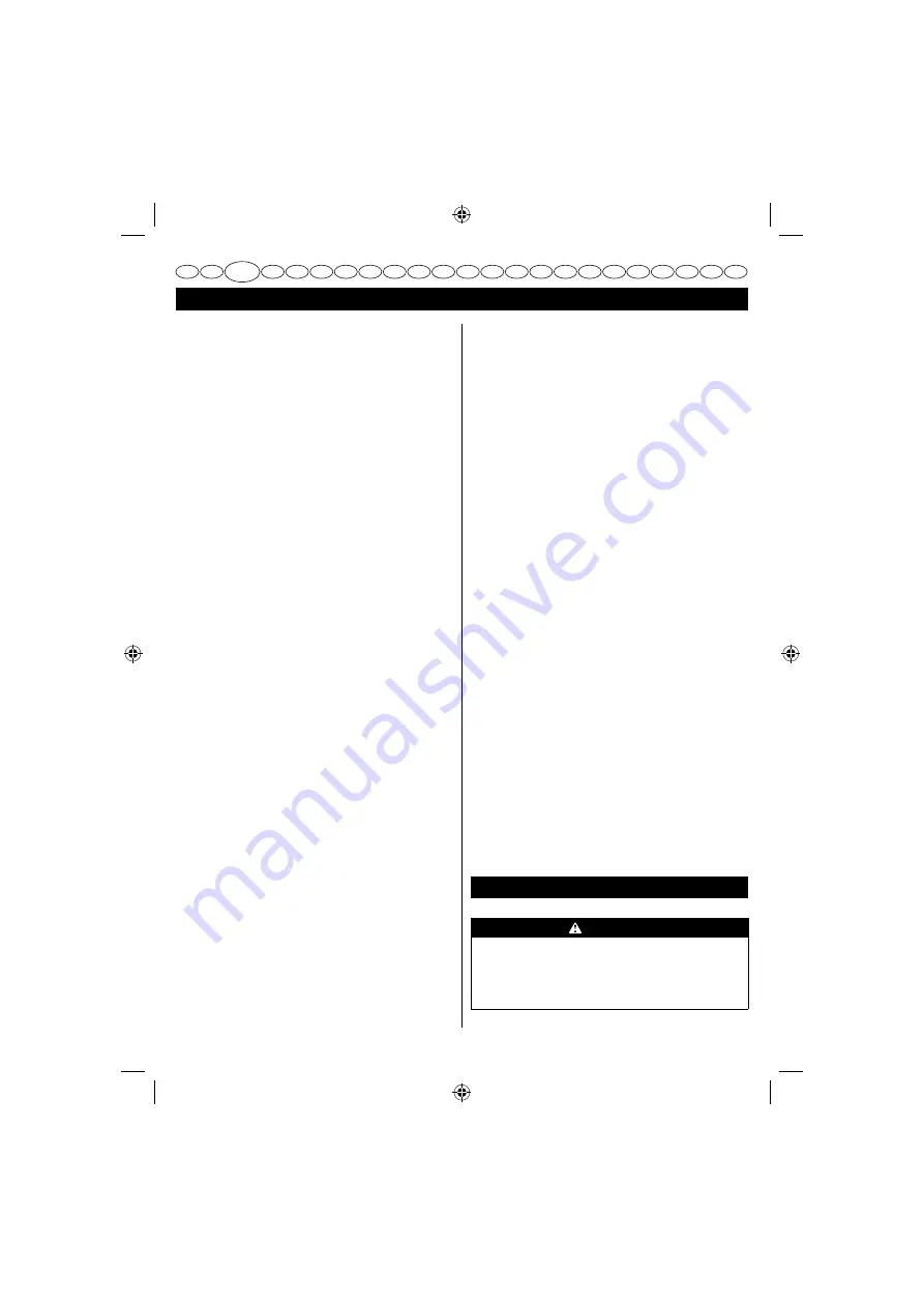 GreenWorks G40CS30 20117UA Operator'S Manual Download Page 32