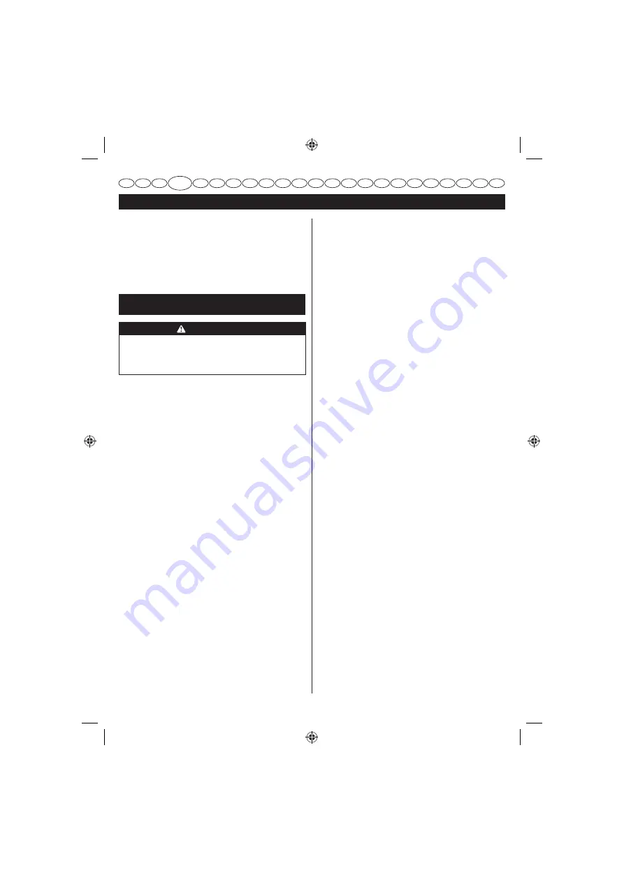 GreenWorks G40CS30 20117UA Operator'S Manual Download Page 35