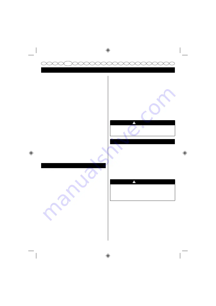 GreenWorks G40CS30 20117UA Operator'S Manual Download Page 52