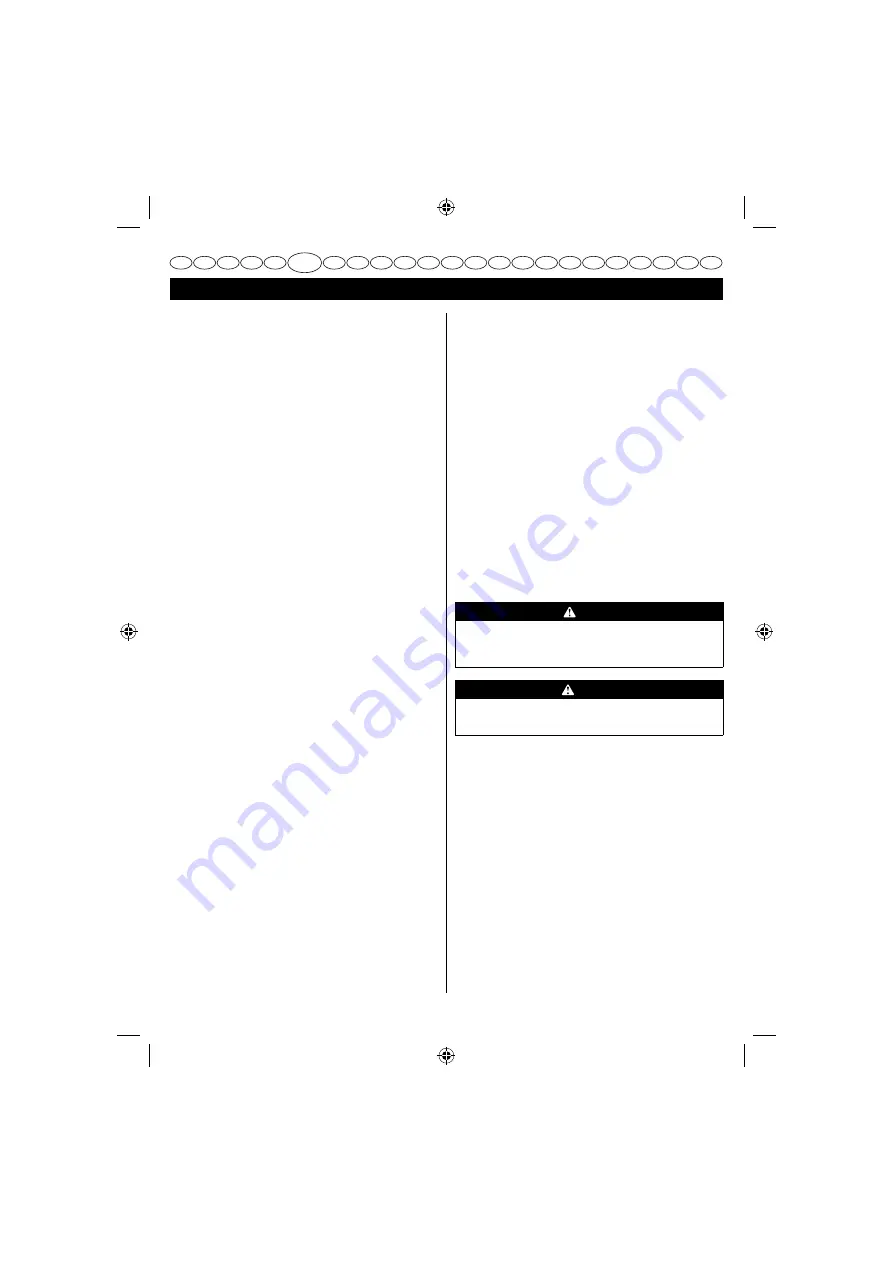 GreenWorks G40CS30 20117UA Operator'S Manual Download Page 66