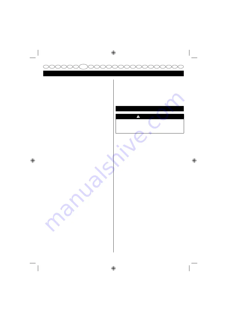 GreenWorks G40CS30 20117UA Operator'S Manual Download Page 76