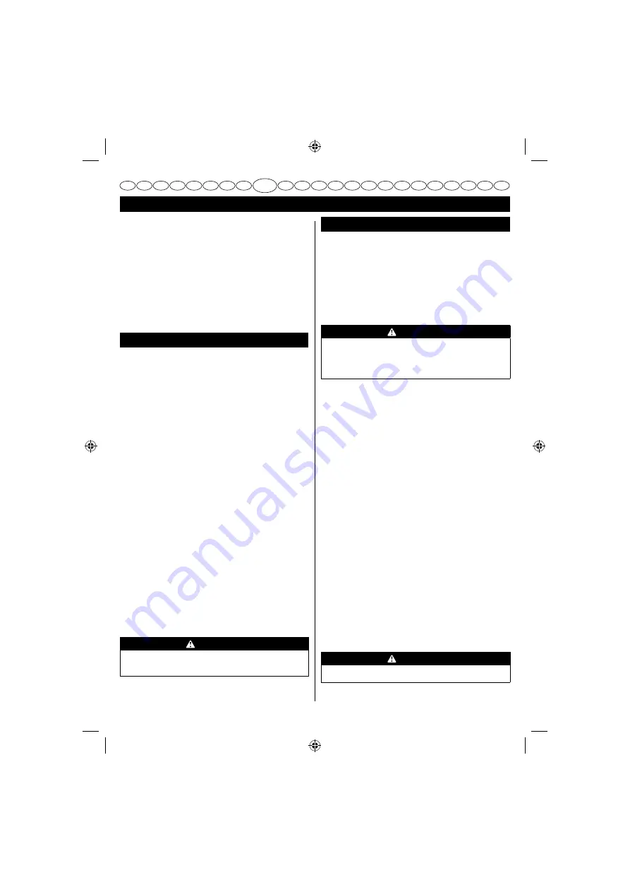 GreenWorks G40CS30 20117UA Operator'S Manual Download Page 93