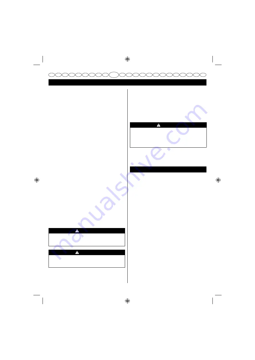 GreenWorks G40CS30 20117UA Operator'S Manual Download Page 106