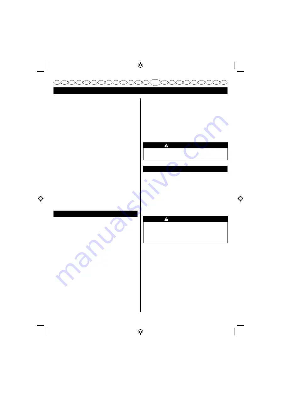 GreenWorks G40CS30 20117UA Operator'S Manual Download Page 144