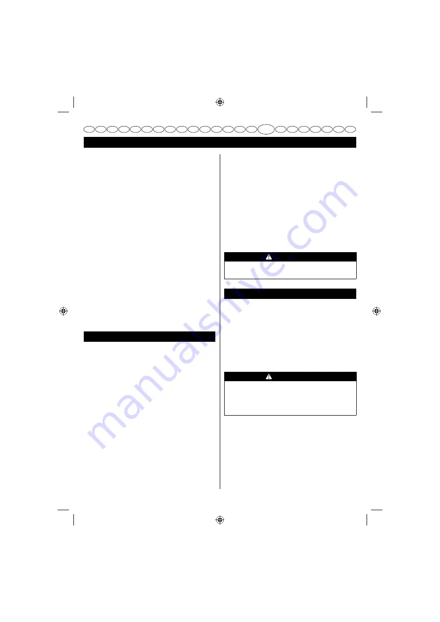 GreenWorks G40CS30 20117UA Operator'S Manual Download Page 165