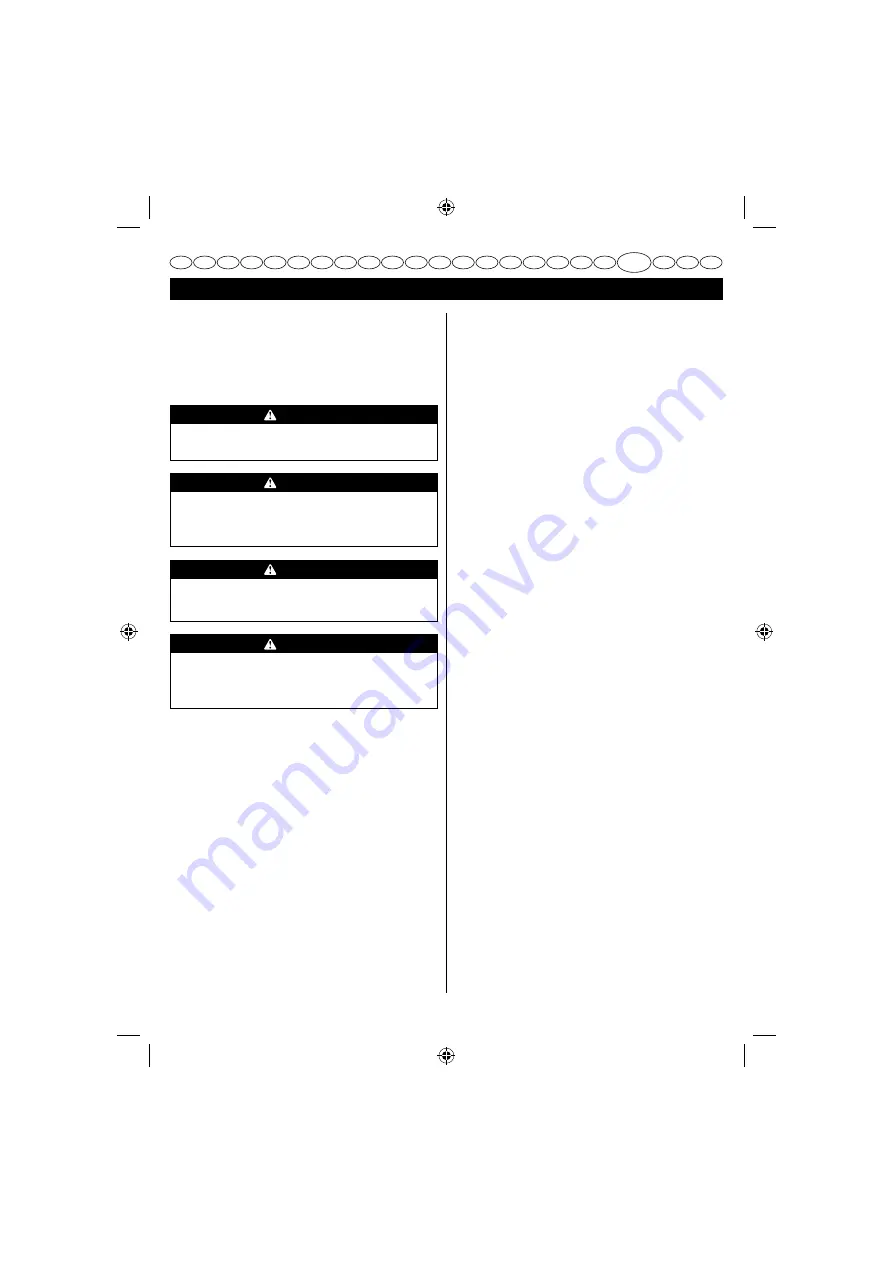 GreenWorks G40CS30 20117UA Operator'S Manual Download Page 204