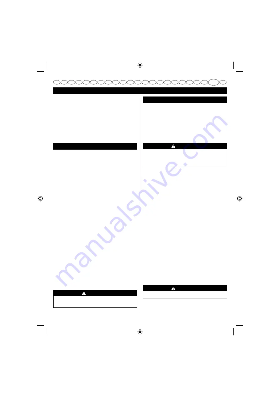 GreenWorks G40CS30 20117UA Operator'S Manual Download Page 222