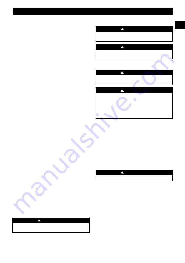 GreenWorks GD40BCB Operator'S Manual Download Page 11