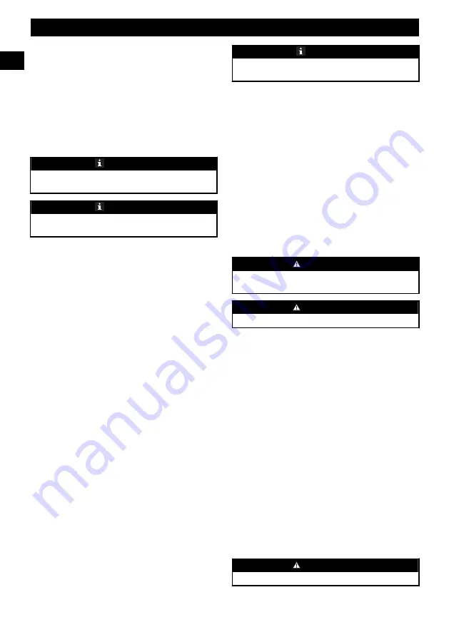 GreenWorks GD40BCB Operator'S Manual Download Page 14