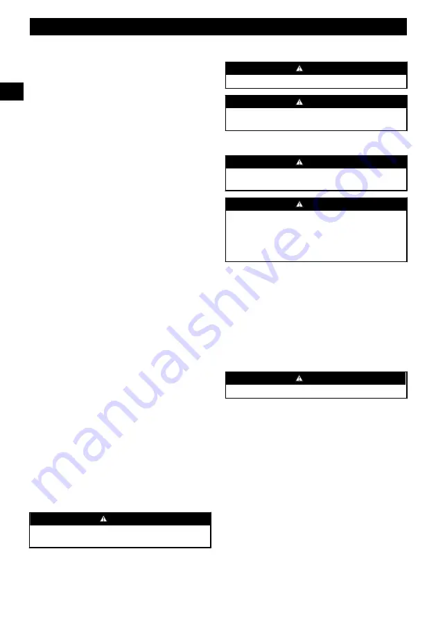 GreenWorks GD40BCB Operator'S Manual Download Page 20