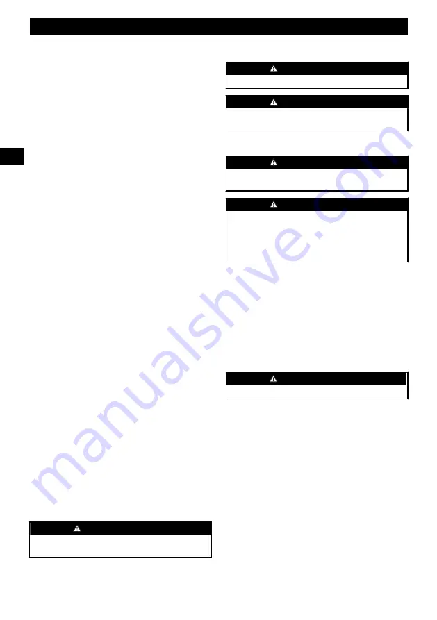 GreenWorks GD40BCB Operator'S Manual Download Page 36