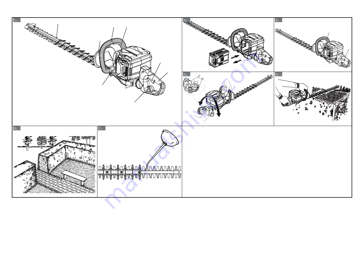 GreenWorks GD60HT Скачать руководство пользователя страница 1