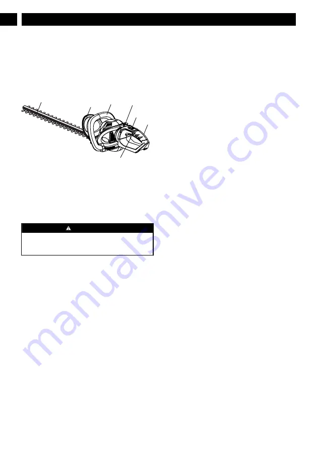 GreenWorks HTF320 Operator'S Manual Download Page 4