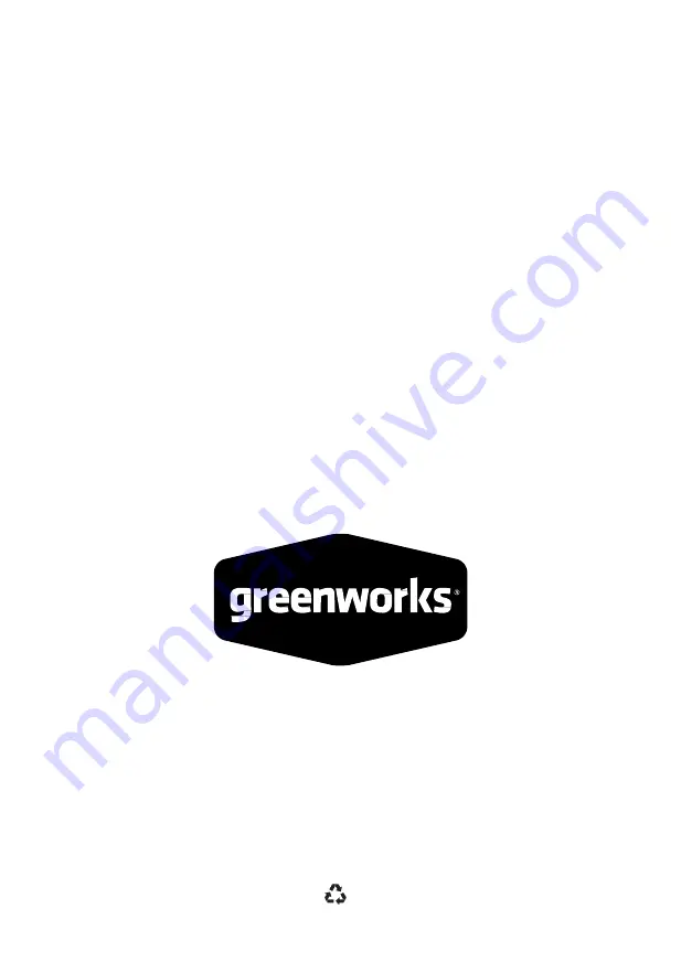 GreenWorks MO40B01 Owner'S Manual Download Page 30