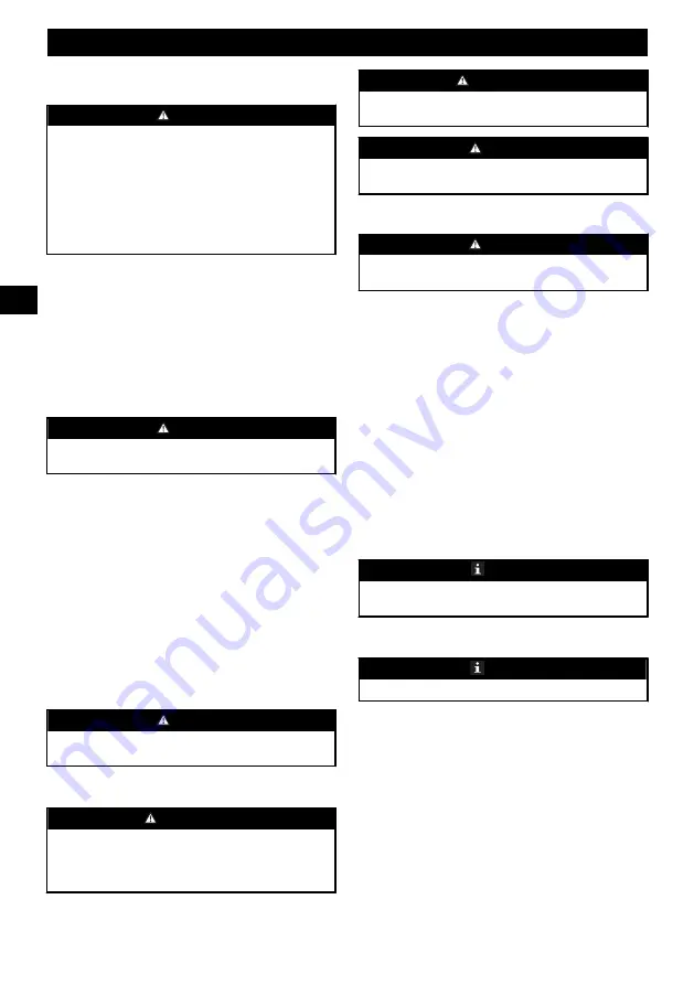 GreenWorks PTF348 Operator'S Manual Download Page 30