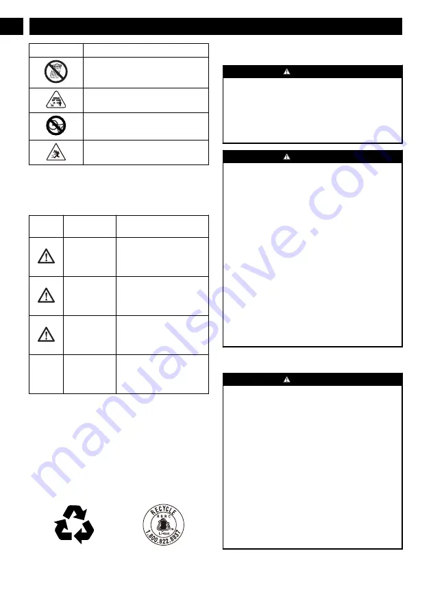 GreenWorks STG304 Operator'S Manual Download Page 6