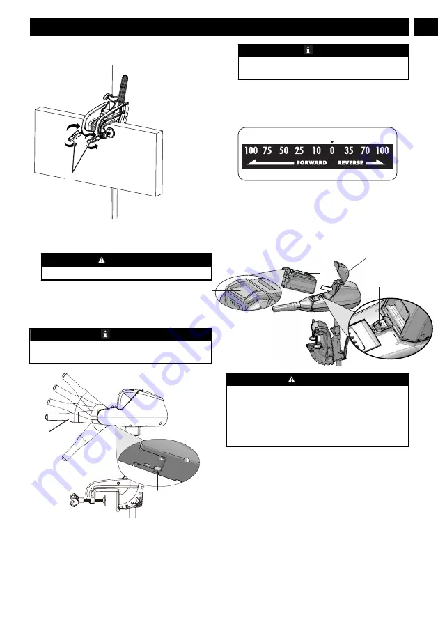 GreenWorks TMF301 Operator'S Manual Download Page 6