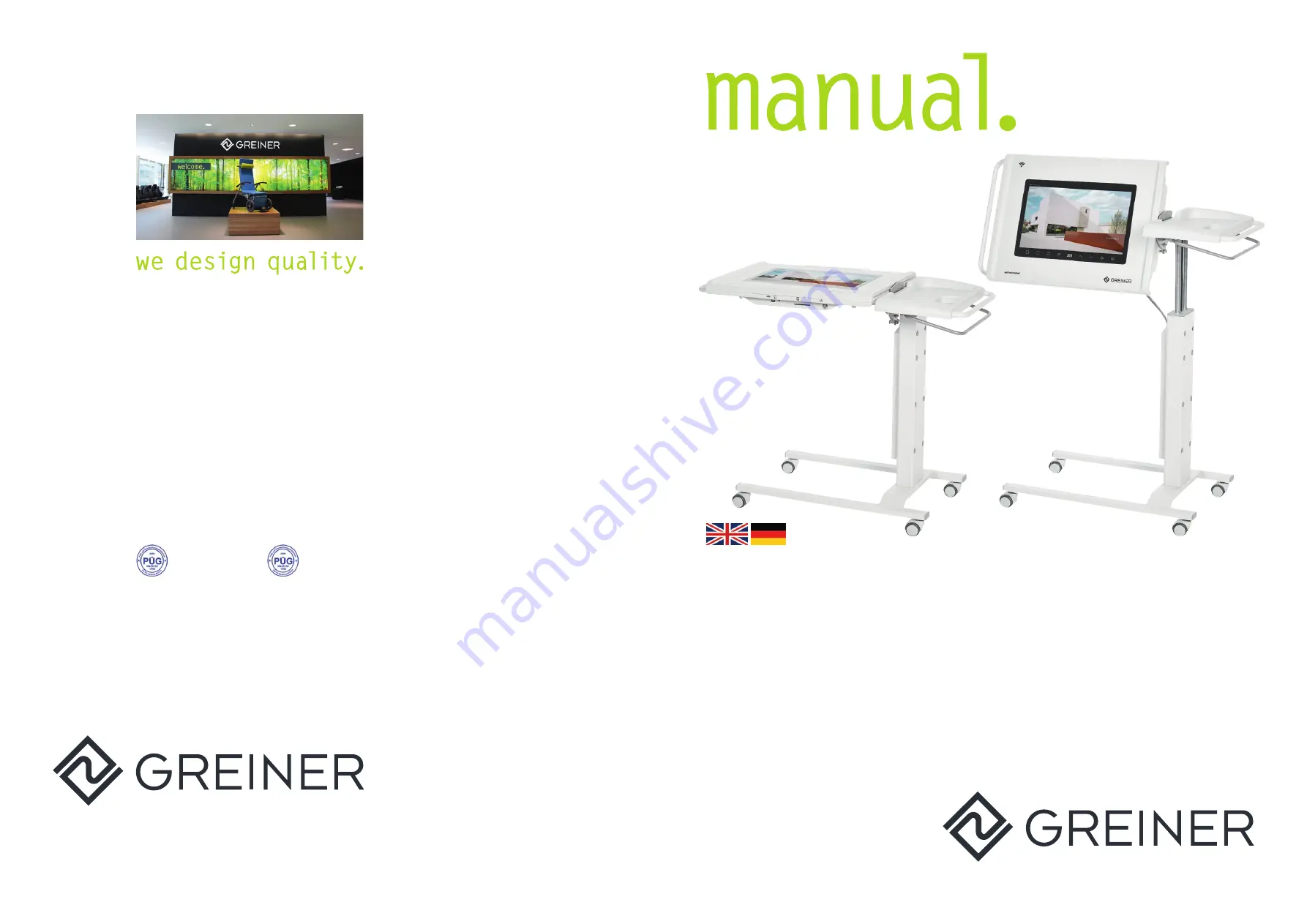 GREINER SMT Assembly, Installation And Operating Manual Download Page 1