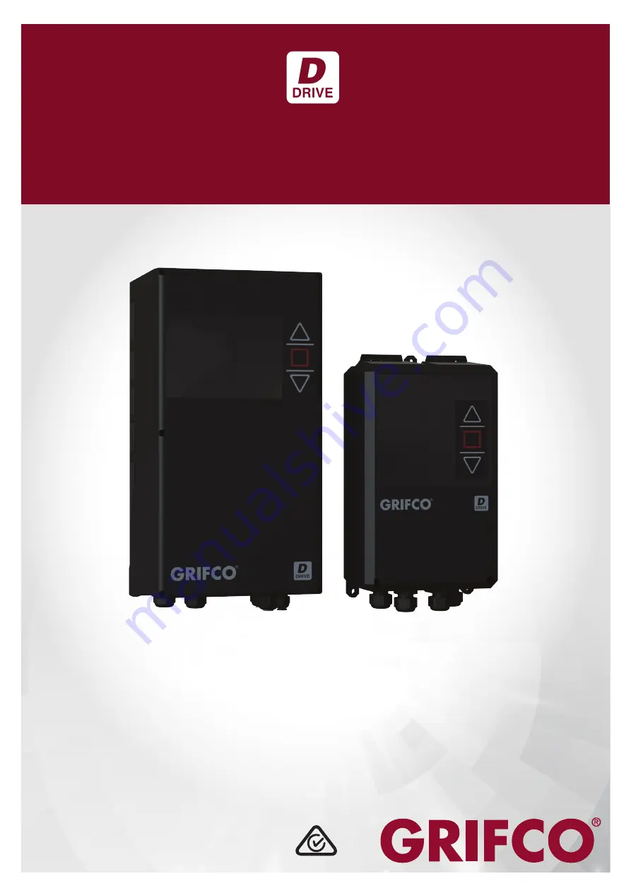 Grifco D-DRIVE DDC-22 Installation Manual Download Page 1