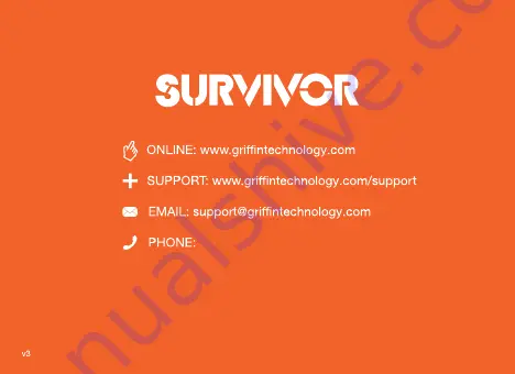 Griffin Technology SURVIVOR SRV-1 Quick Start Manual Download Page 56