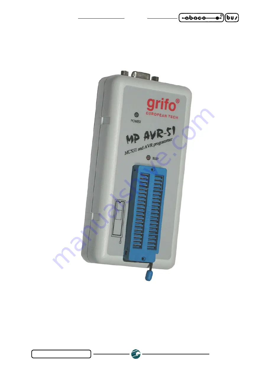 Grifo MP AVR-51 User Manual Download Page 17