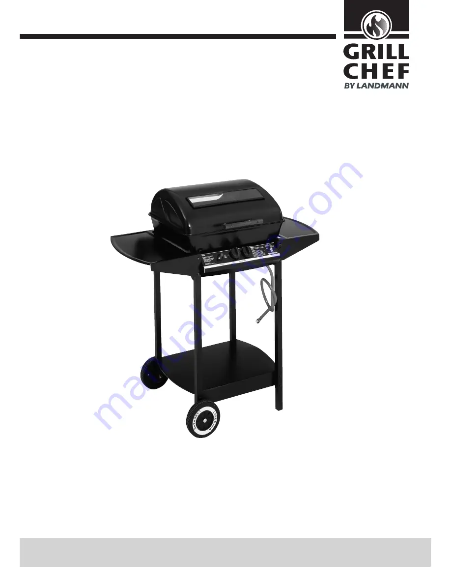 Grill Chef 12375FT Assembly And Operating Instructions Manual Download Page 1