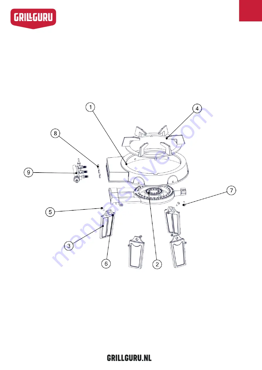 GRILL GURU EASY ASIA Manual Download Page 4