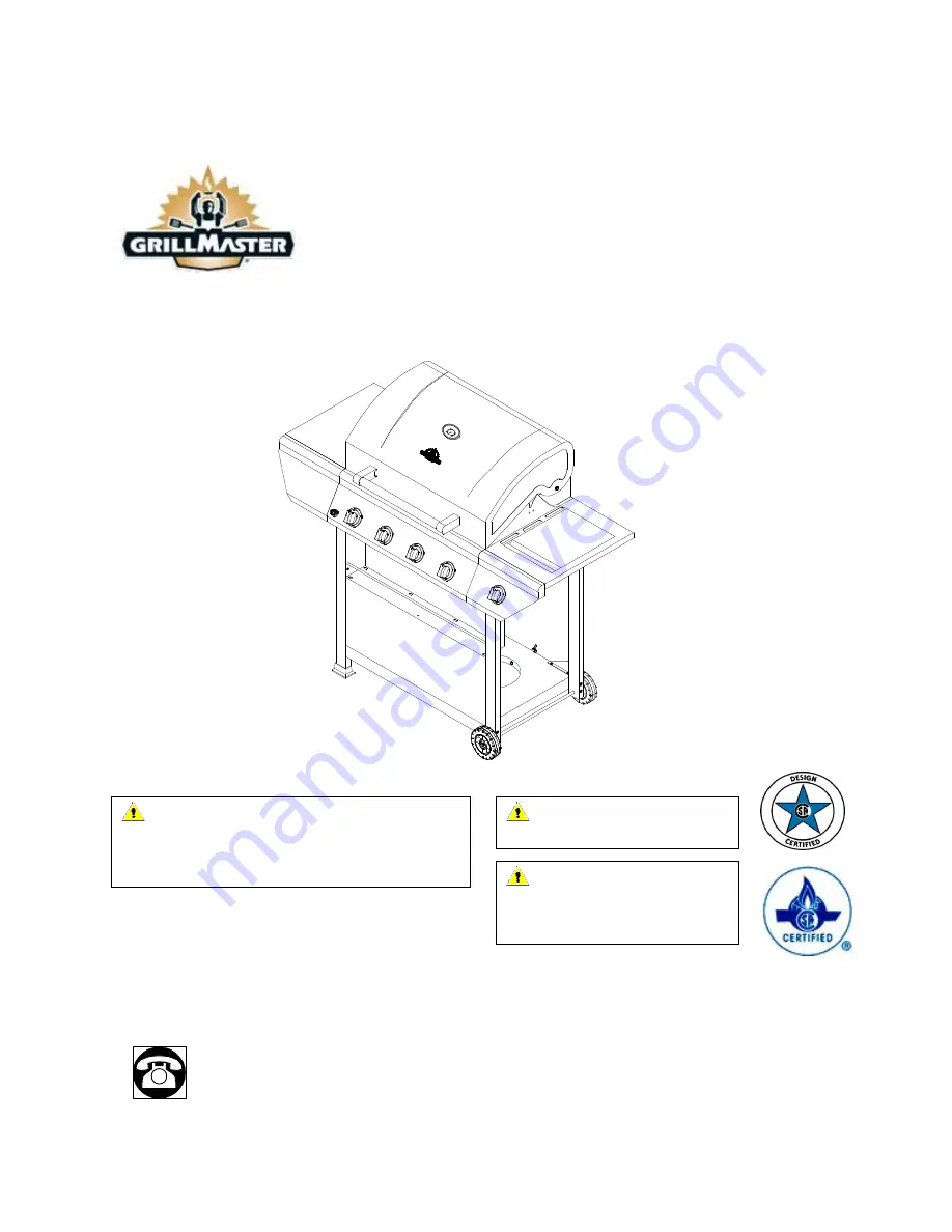 GrillMaster 720-0697 Скачать руководство пользователя страница 1