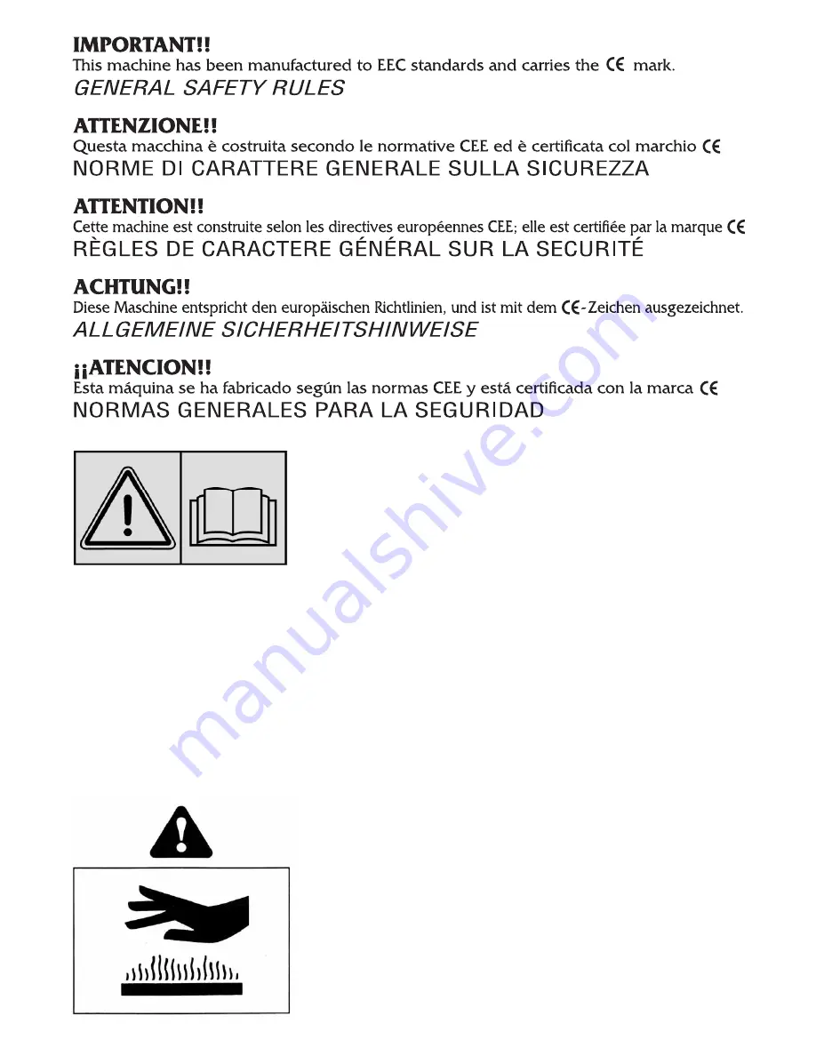 Grillo CL 620 Use And Maintenance Download Page 4