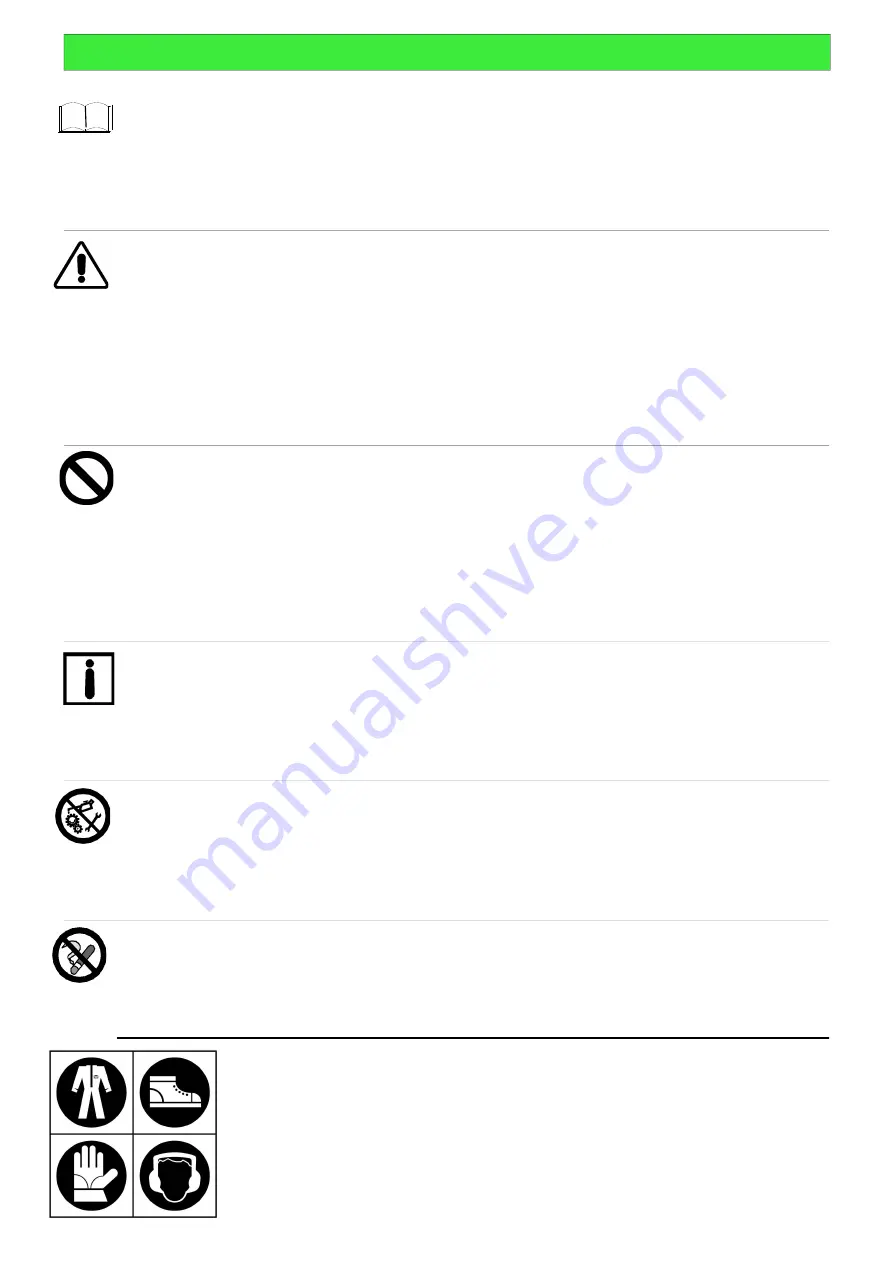 Grillo CLIMBER 8.22 Operator'S Manual Download Page 3