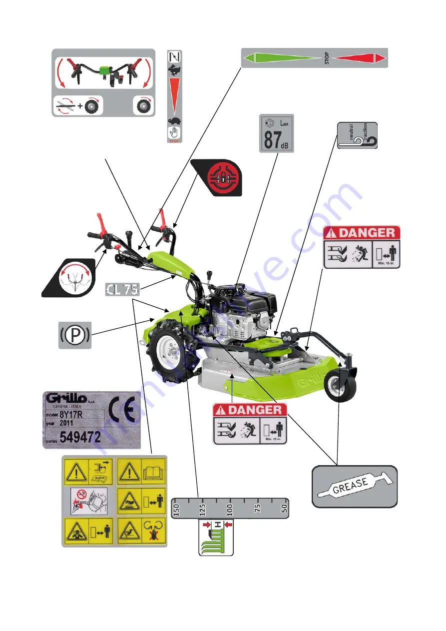 Grillo Climber CL75 Operator'S Manual Download Page 6