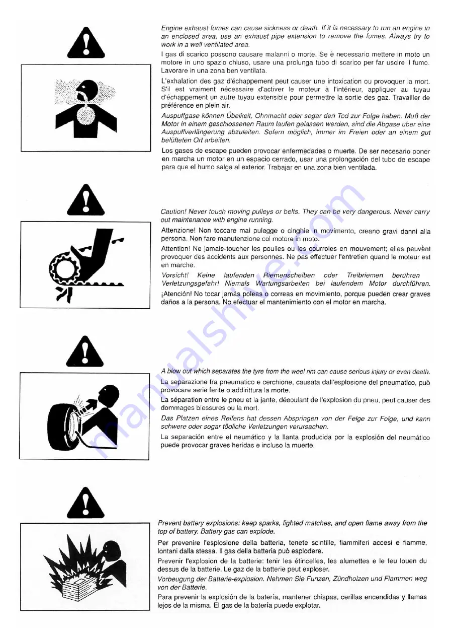 Grillo FD 1500 4WD Use And Maintenance Download Page 5