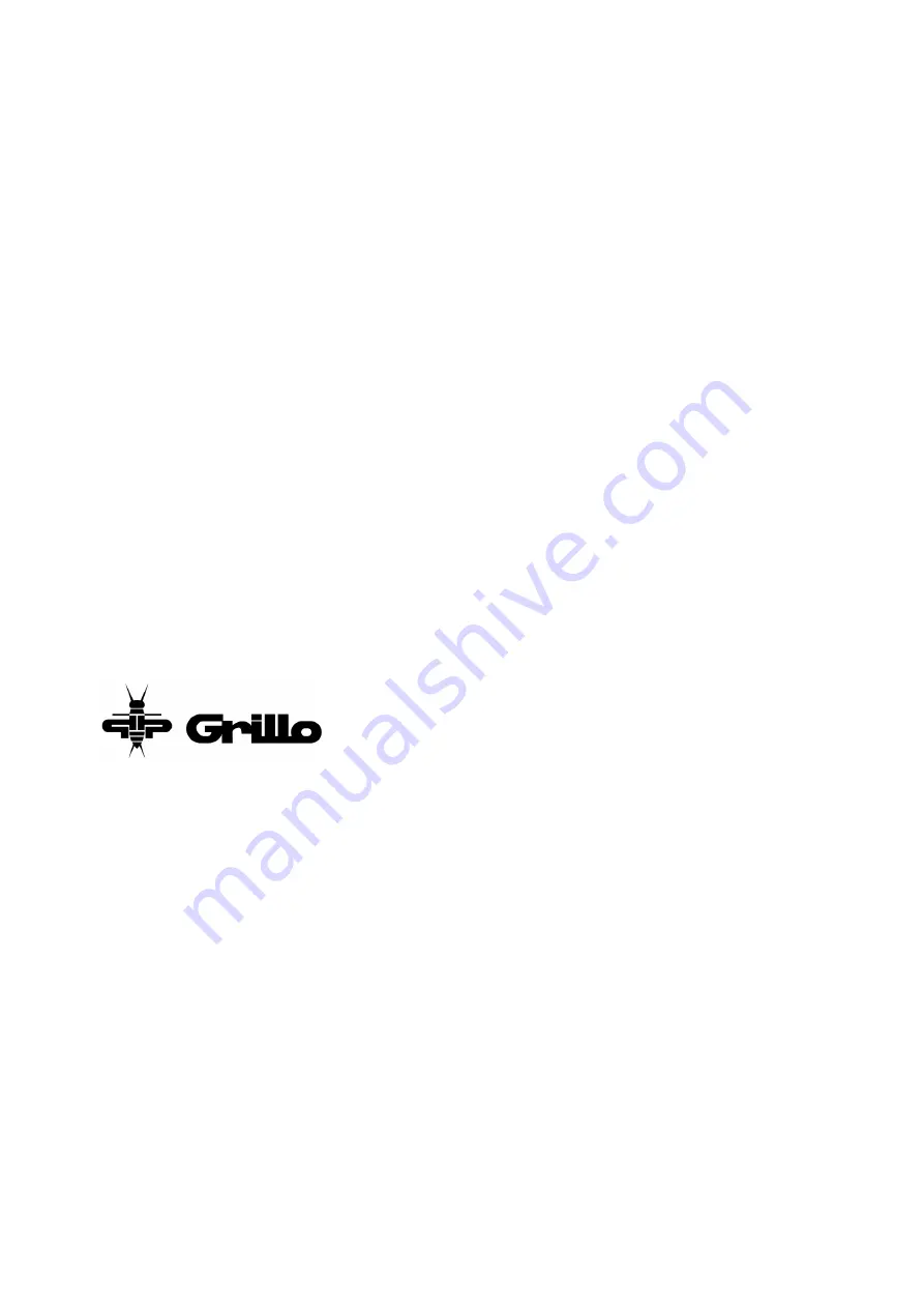 Grillo FD 2200 TS stage V Operator'S Manual Download Page 100