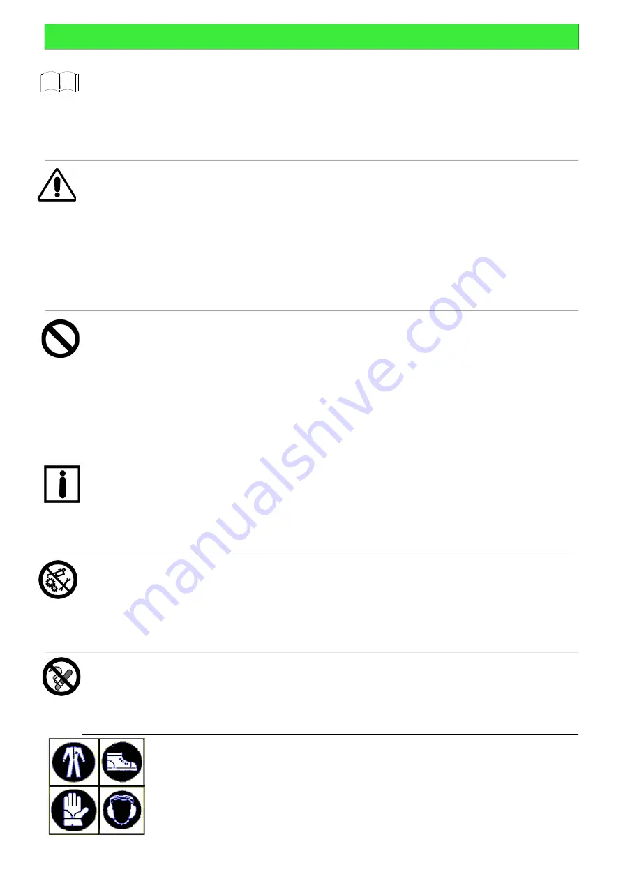 Grillo FD450 Operator'S Manual Download Page 4