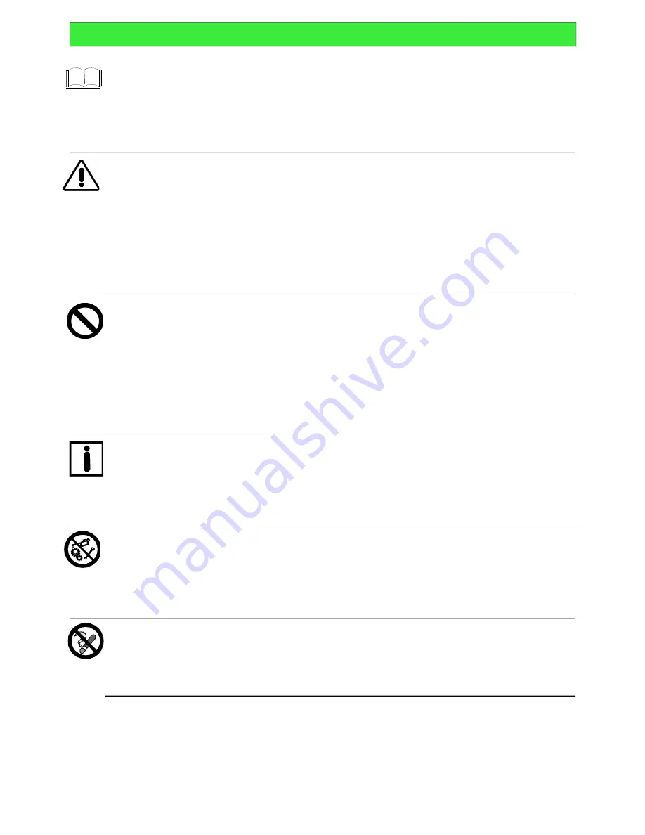 Grillo FX 20 Operator'S Manual Download Page 3