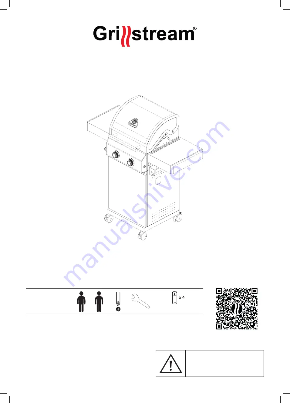 Grillstream GCH20MG Operating Manual Download Page 1