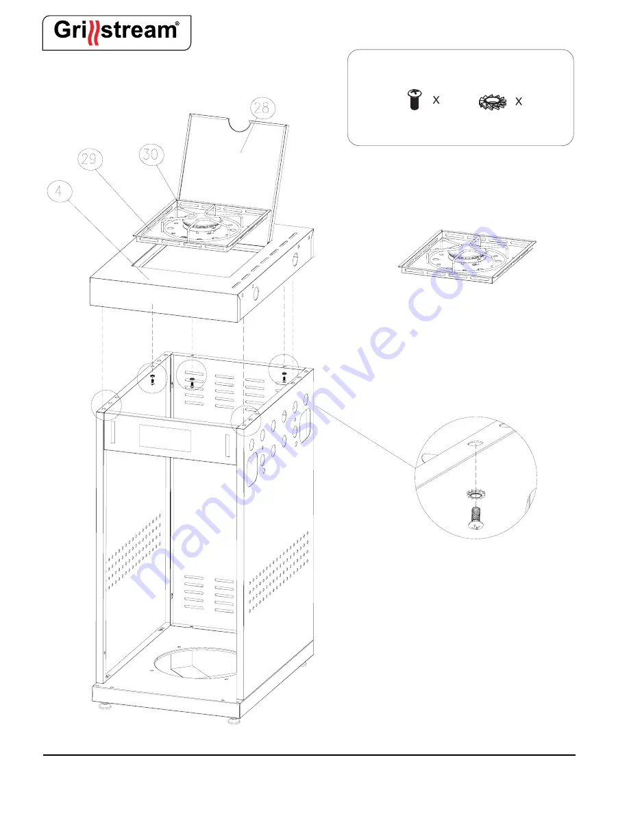 Grillstream GSIL45SS Manual Download Page 19