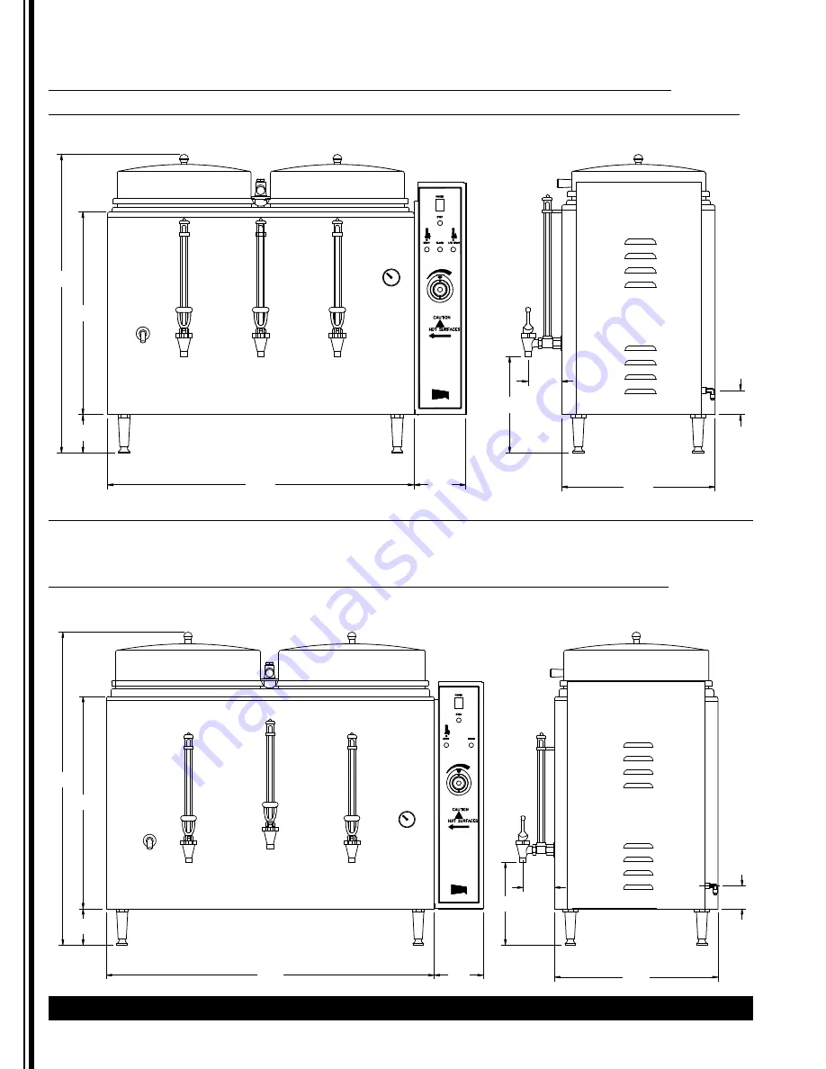 Grindmaster Cecilware CL100N Series Скачать руководство пользователя страница 4