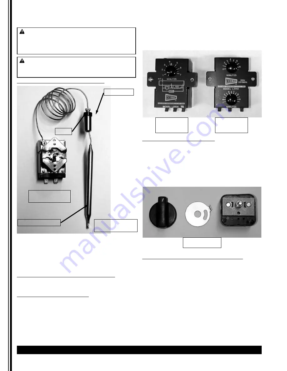 Grindmaster Cecilware CL100N Series Operator'S Manual Download Page 8