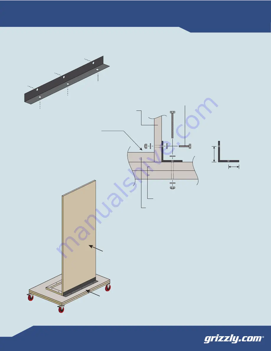 Grizzly CLAMP RACK Скачать руководство пользователя страница 6